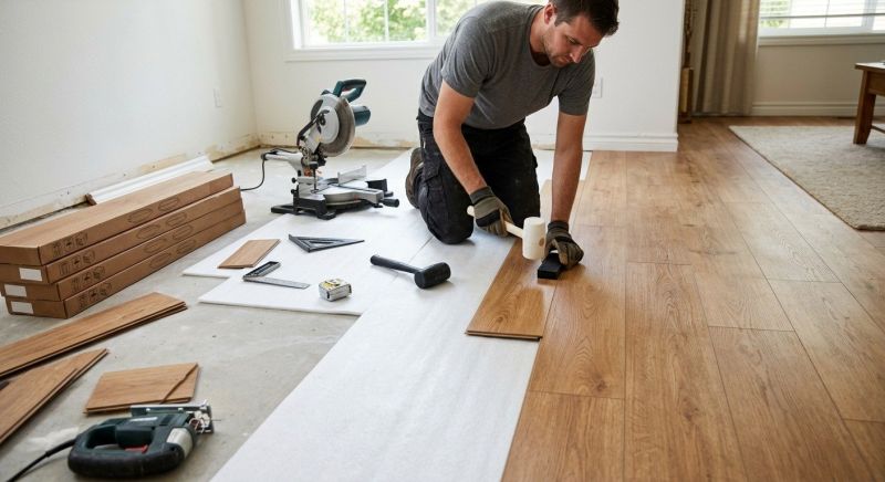 Laminate Floor Installation in Holmdel, NJ