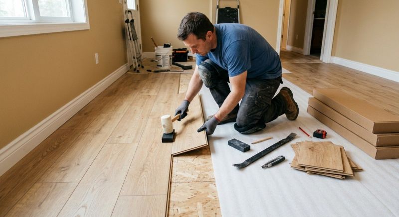 Laminate Floor Installation in Manasquan, NJ