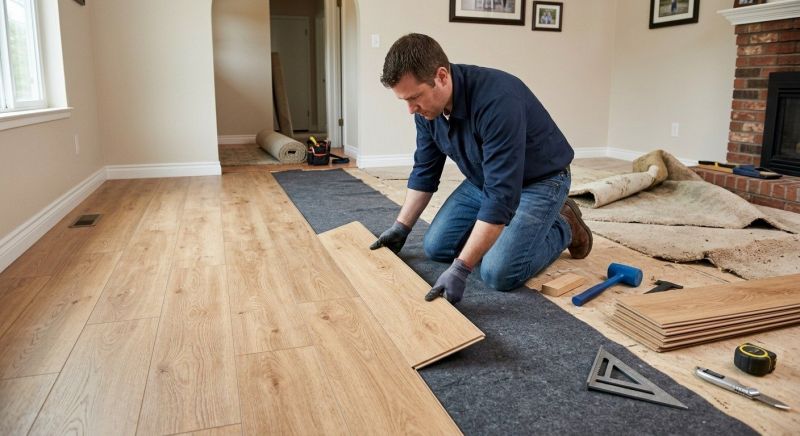Laminate Floor Remodeling in Neptune, NJ