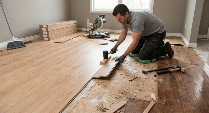 Laminate Floor Replacement in East Brunswick, NJ
