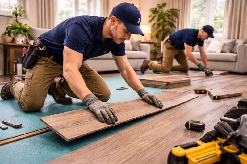 Laminate Floor Replacement in Howell, NJ