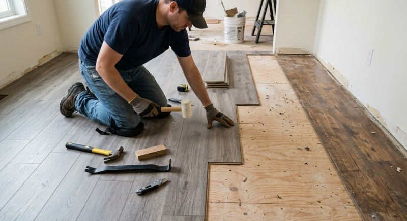Laminate Floor Replacement in Manasquan, NJ