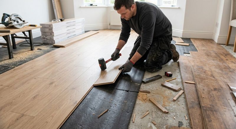 Laminate Floor Replacement in Monmouth County, NJ