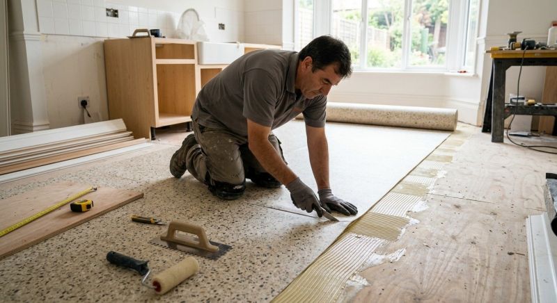 Linoleum Floor Installation in Belmar, NJ