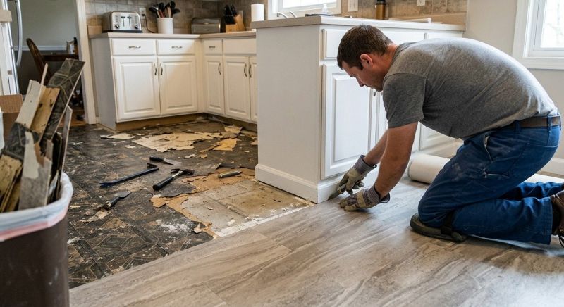 Linoleum Floor Installation in East Brunswick, NJ
