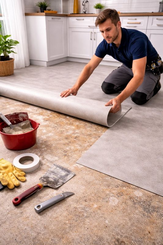 Linoleum Floor Installation in New Egypt, NJ