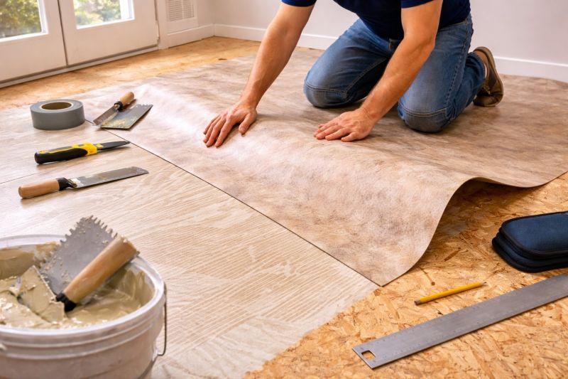 Sheet Vinyl Installation in Brielle, NJ