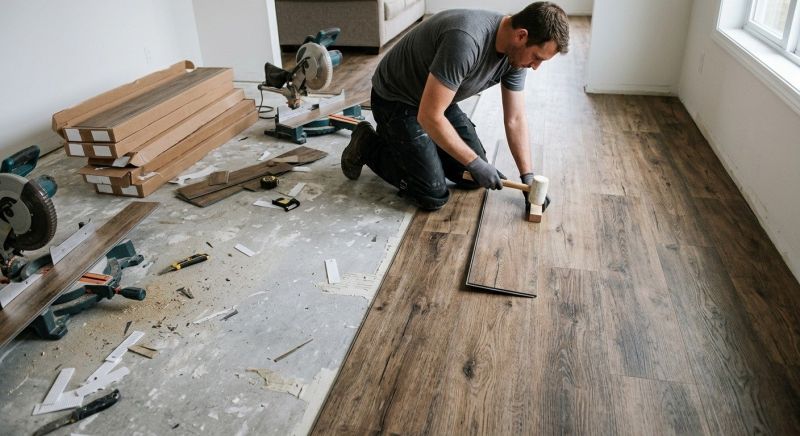 Vinyl Floor Replacement in Neptune, NJ