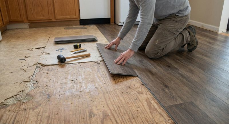 Vinyl Flooring Installation in Monroe Township, NJ