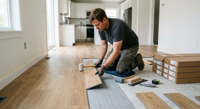 Vinyl Plank Floor Installation in Neptune, NJ