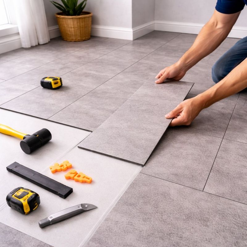 Vinyl Tile Installation in Neptune, NJ